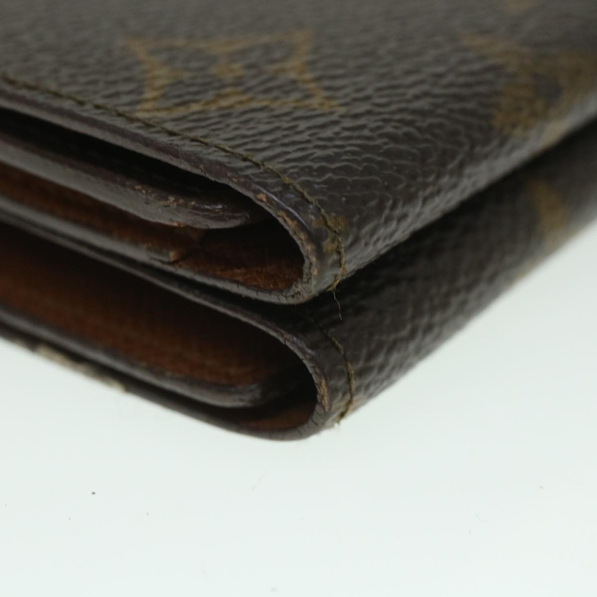 LOUIS VUITTON Monogram Portefeuille Elise Wallet M61654 LV 56111