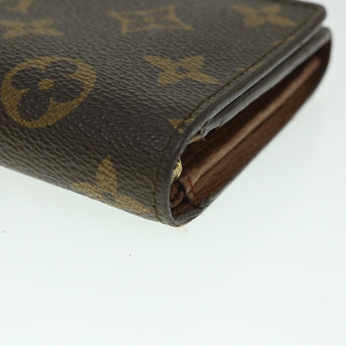 LOUIS VUITTON Monogram Porte Monnaie Billets Tresor Wallet M61730 LV 56112