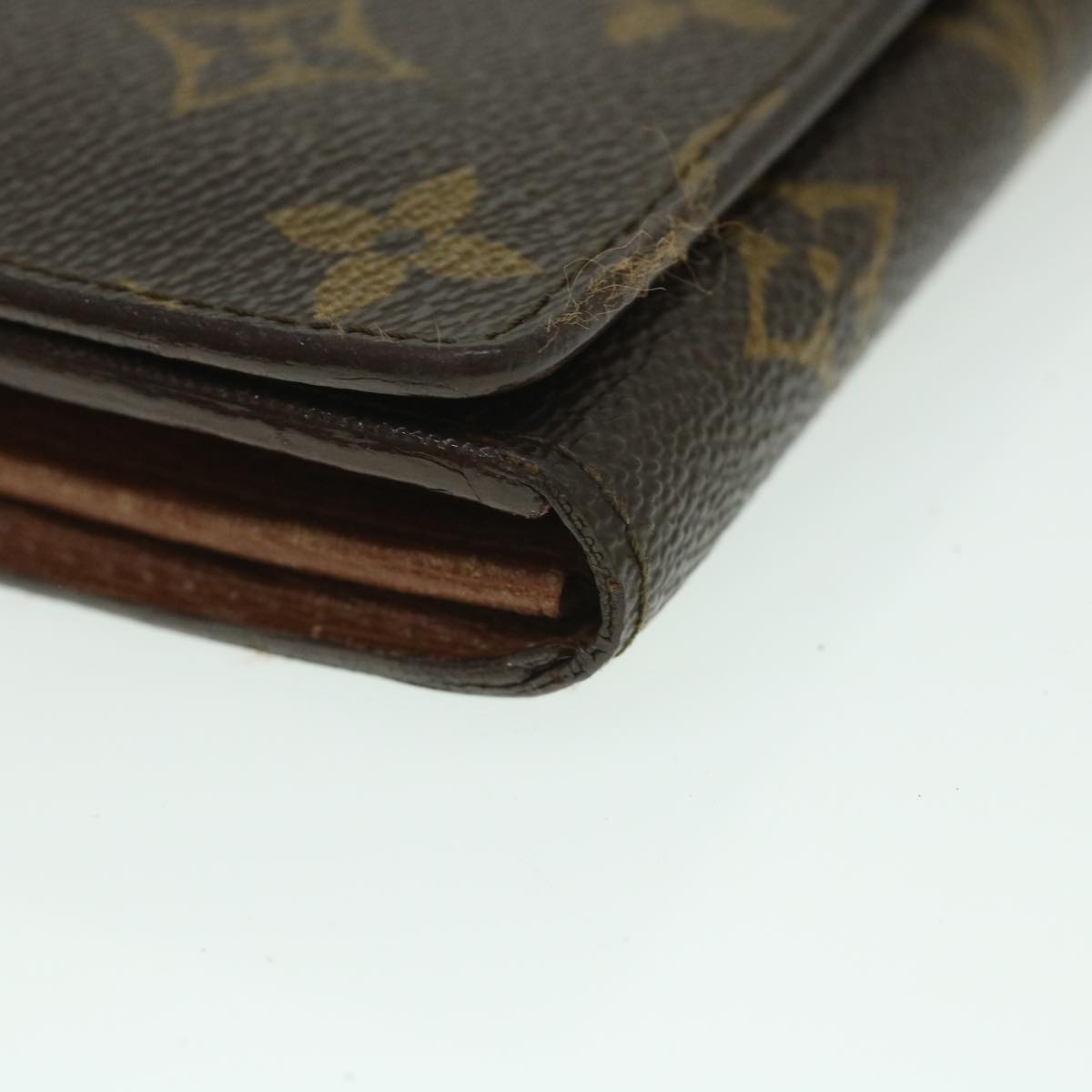 LOUIS VUITTON Monogram Porte Monnaie Billets Tresor Wallet M61730 LV 56112