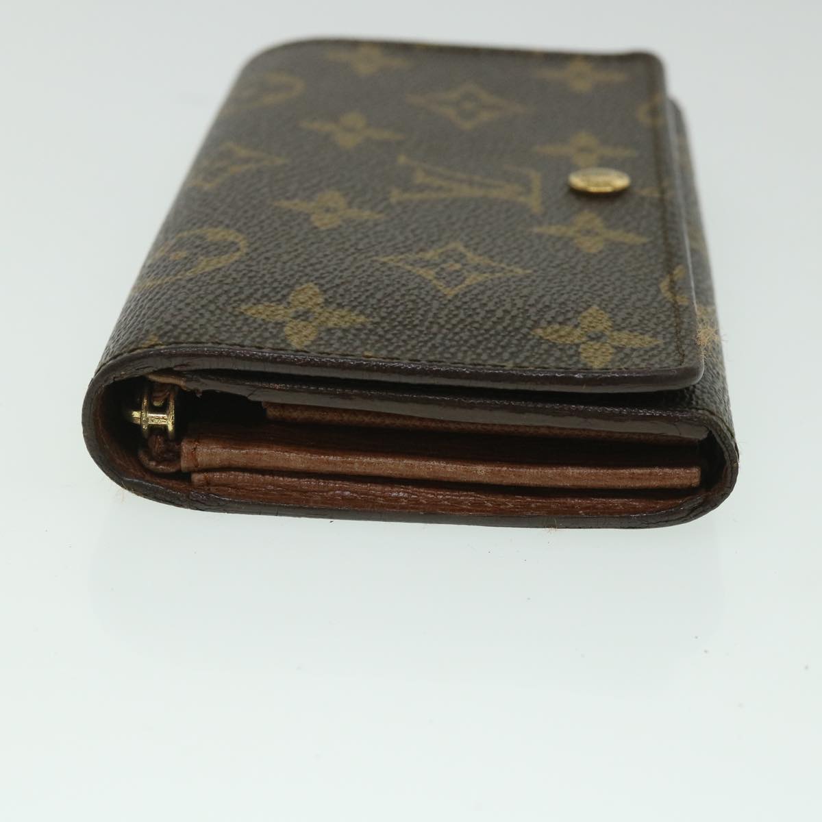 LOUIS VUITTON Monogram Porte Monnaie Billets Tresor Wallet M61730 LV 56112