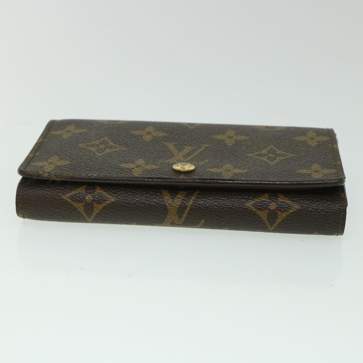 LOUIS VUITTON Monogram Porte Monnaie Billets Tresor Wallet M61730 LV 56112