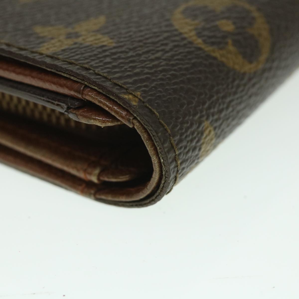 LOUIS VUITTON Monogram Porte Monnaie Billets Tresor Wallet M61730 LV 56112