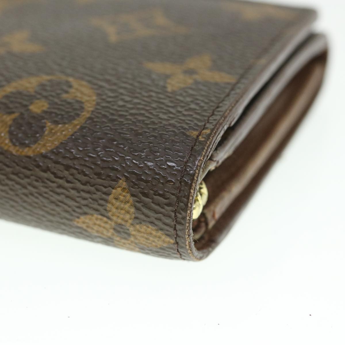 LOUIS VUITTON Monogram Porte Monnaie Billets Tresor Wallet M61730 LV 56113