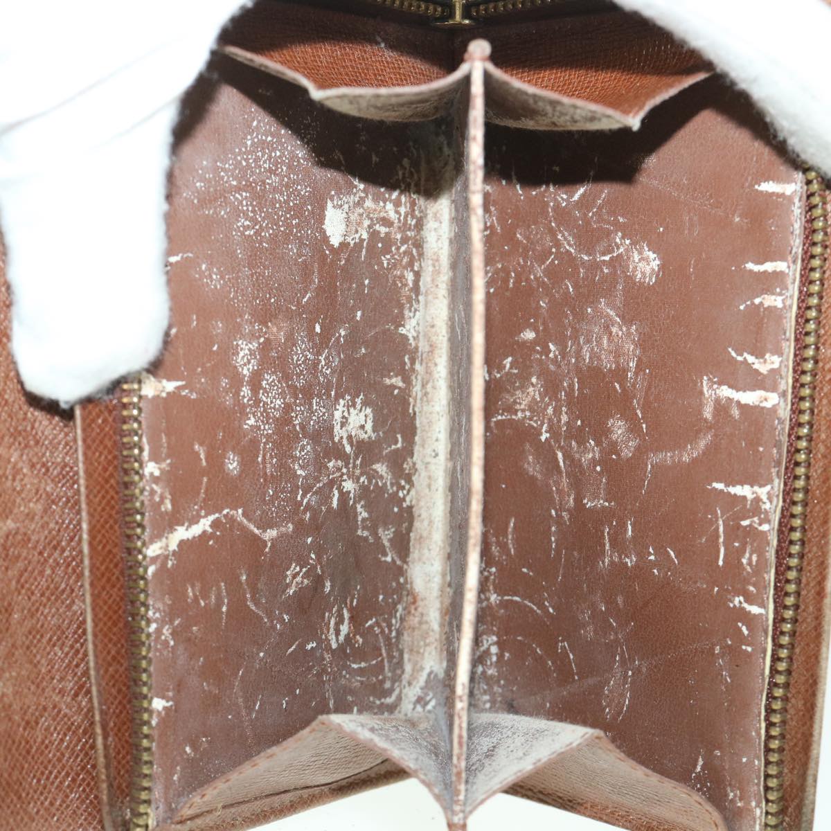 LOUIS VUITTON Monogram Porte Monnaie Billets Tresor Wallet M61730 LV 56113