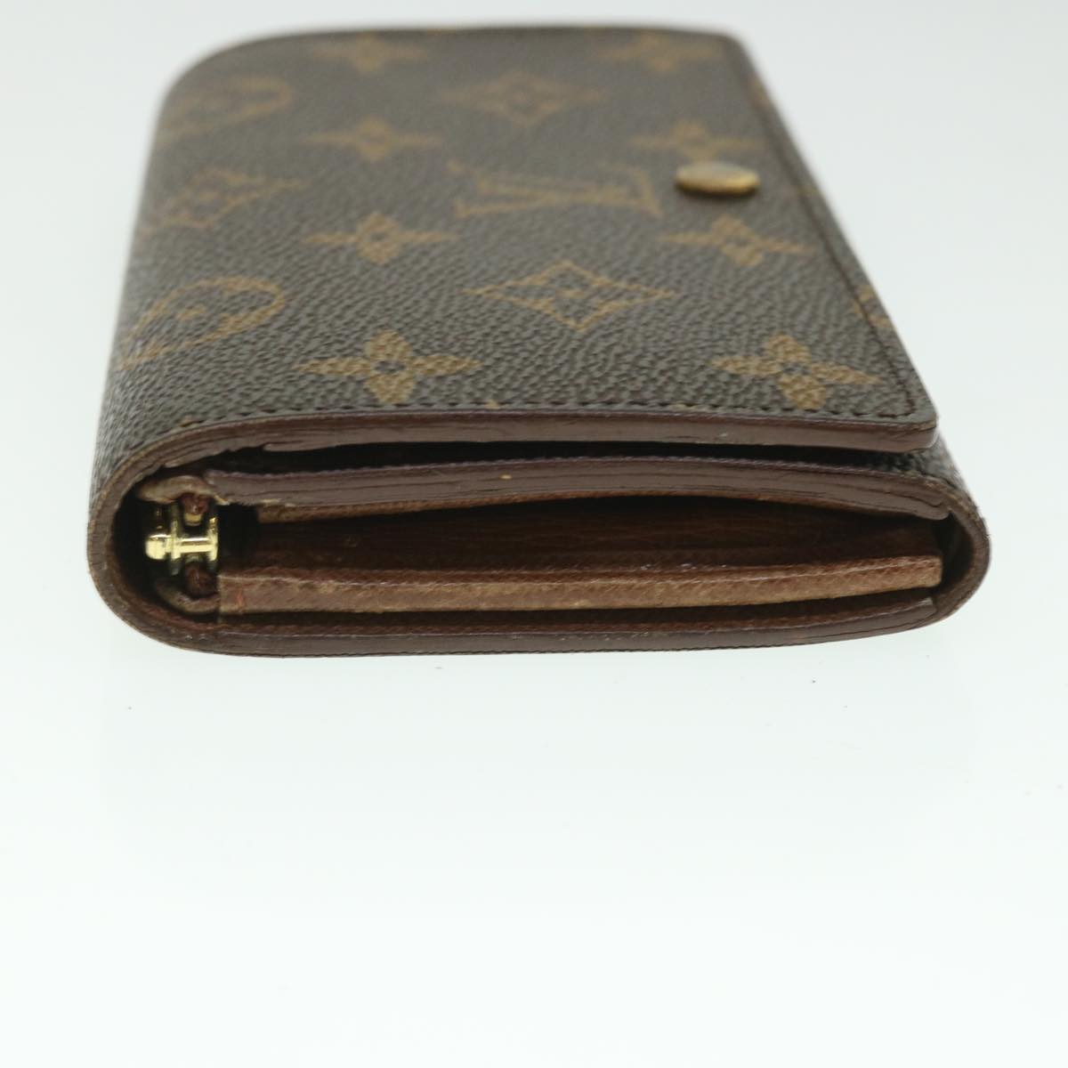 LOUIS VUITTON Monogram Porte Monnaie Billets Tresor Wallet M61730 LV 56113