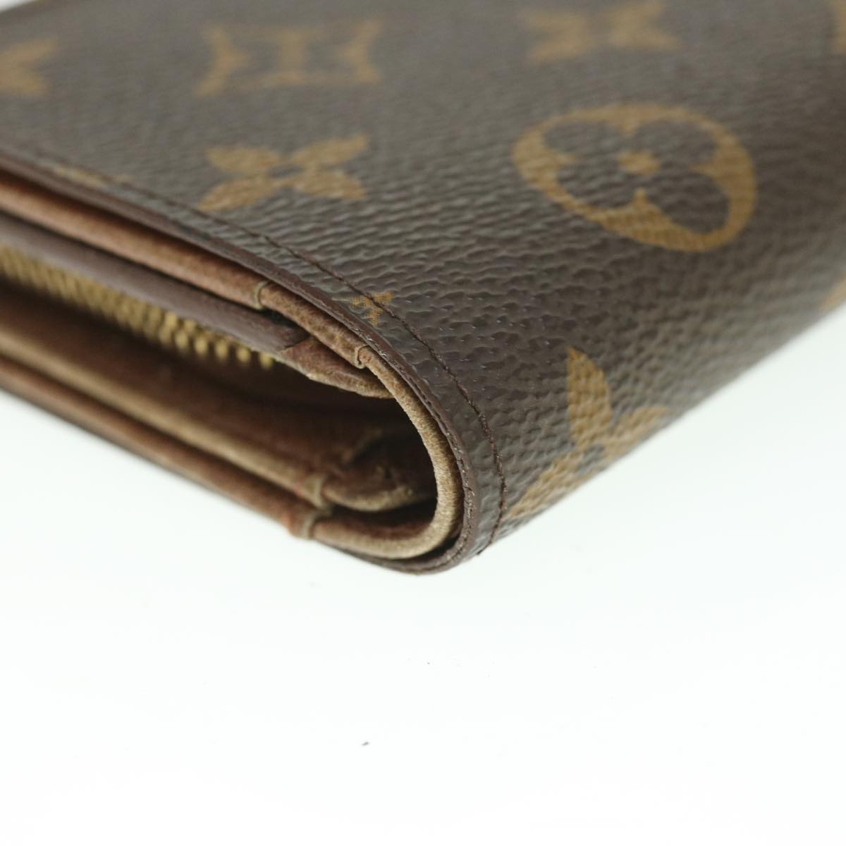 LOUIS VUITTON Monogram Porte Monnaie Billets Tresor Wallet M61730 LV 56113