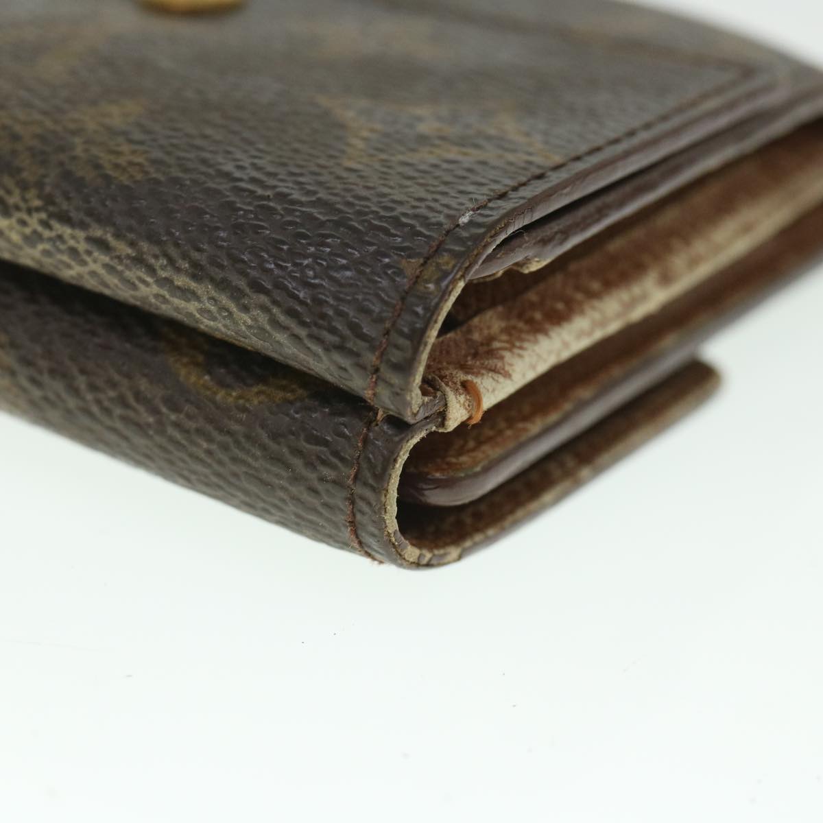 LOUIS VUITTON Monogram Portefeuille Elise Wallet M61654 LV 56115