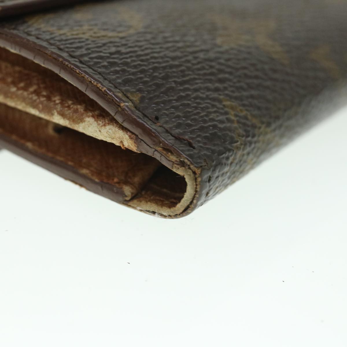 LOUIS VUITTON Monogram Portefeuille Elise Wallet M61654 LV 56115