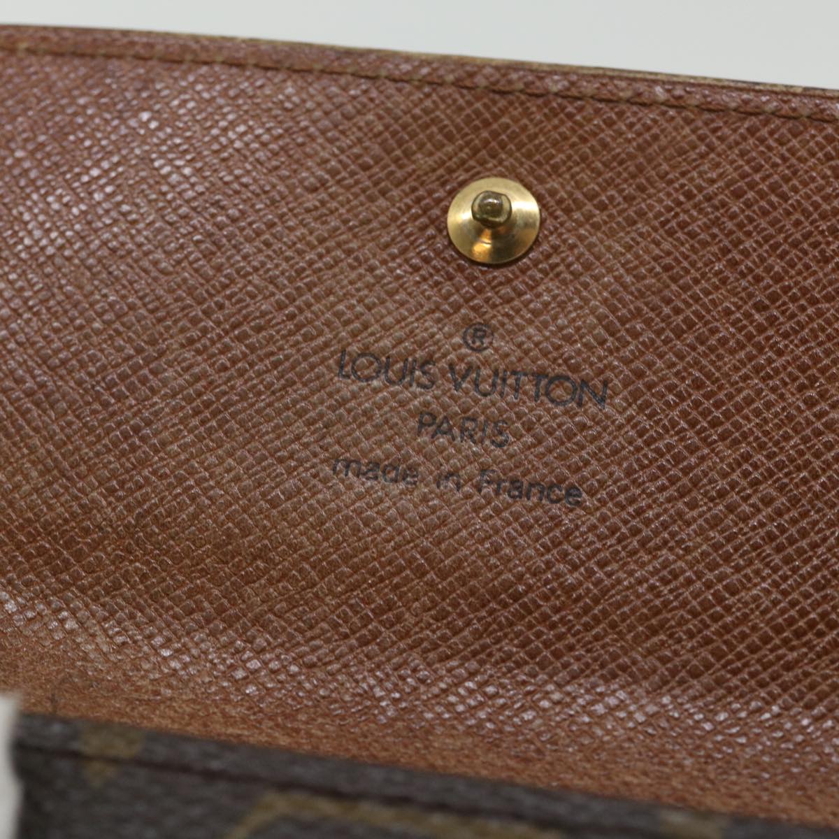 LOUIS VUITTON Monogram Portefeuille Elise Wallet M61654 LV 56115