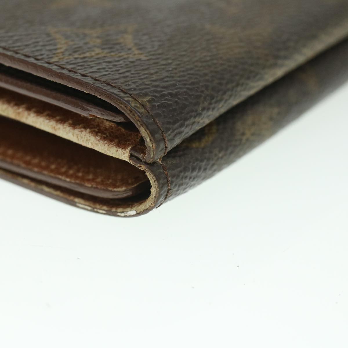 LOUIS VUITTON Monogram Portefeuille Elise Wallet M61654 LV 56115
