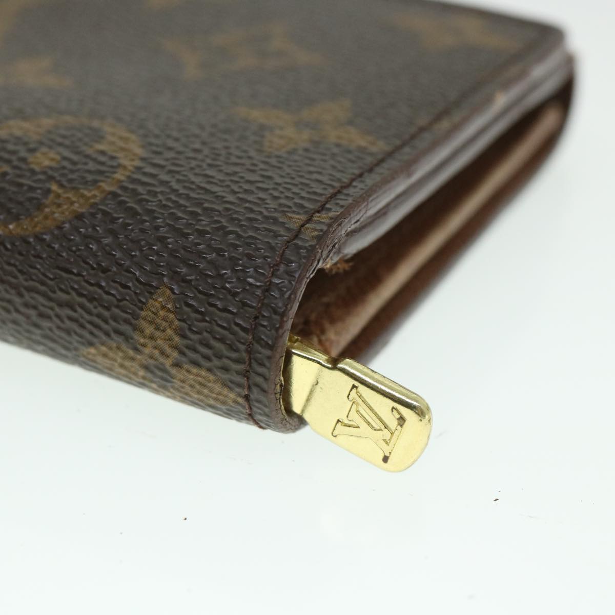 LOUIS VUITTON Monogram Porte Monnaie Billets Tresor Wallet M61730 LV 56116