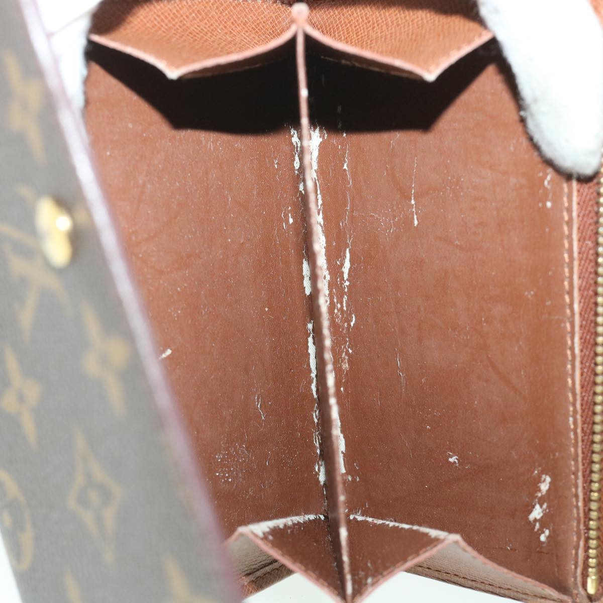LOUIS VUITTON Monogram Porte Monnaie Billets Tresor Wallet M61730 LV 56116