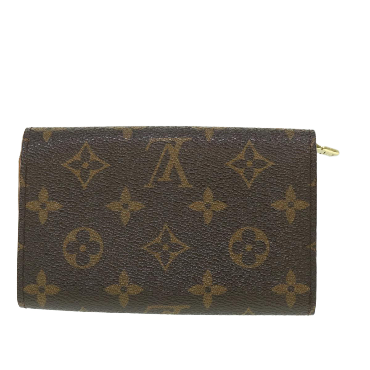 LOUIS VUITTON Monogram Porte Monnaie Billets Tresor Wallet M61730 LV 56116