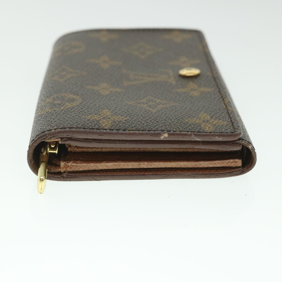 LOUIS VUITTON Monogram Porte Monnaie Billets Tresor Wallet M61730 LV 56116