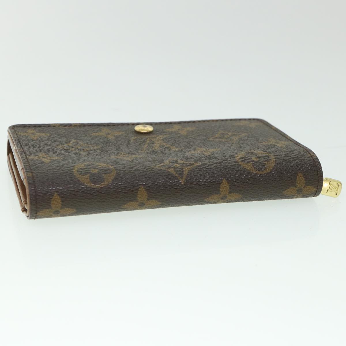 LOUIS VUITTON Monogram Porte Monnaie Billets Tresor Wallet M61730 LV 56116