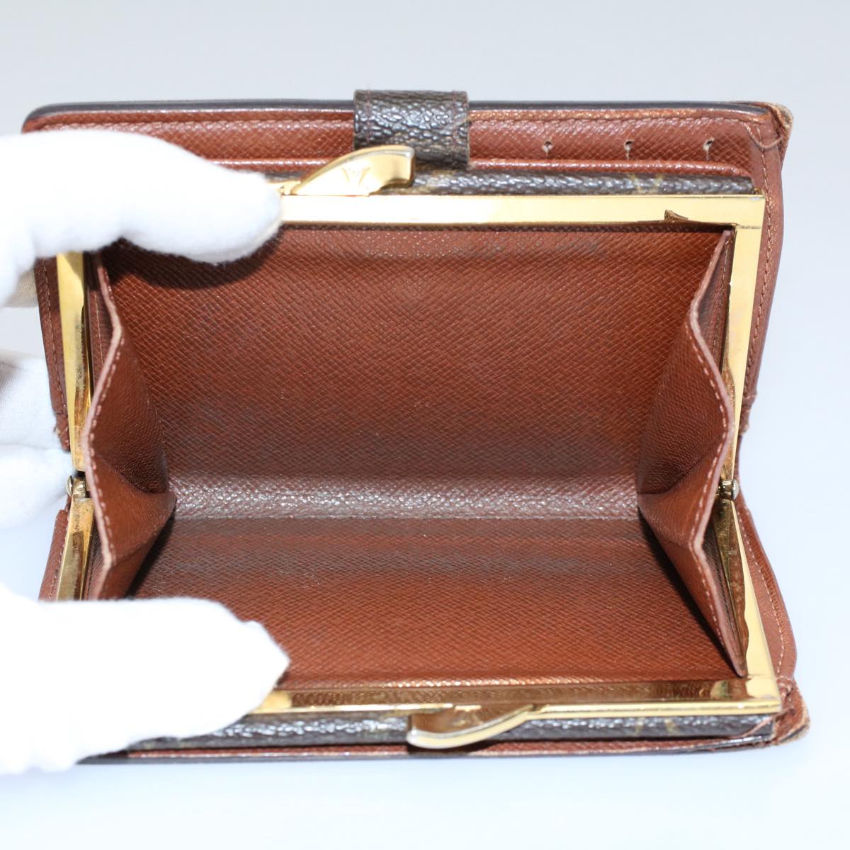 LOUIS VUITTON Monogram Porte Monnaie Billets Viennois Wallet M61663 56117