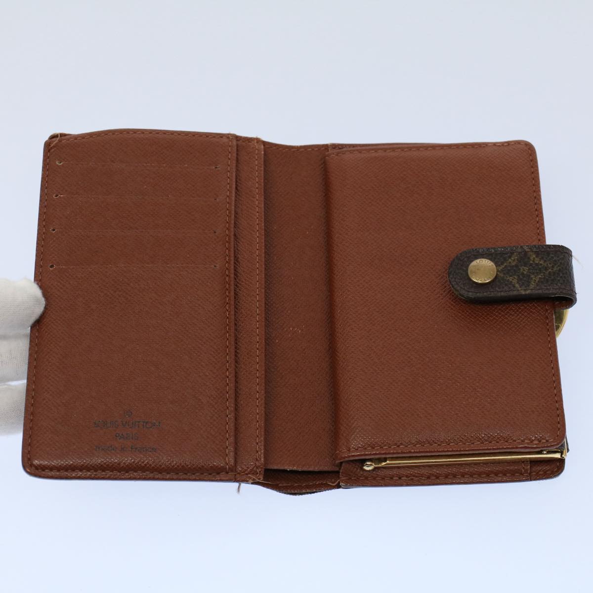 LOUIS VUITTON Monogram Porte Monnaie Billets Viennois Wallet M61663 56117