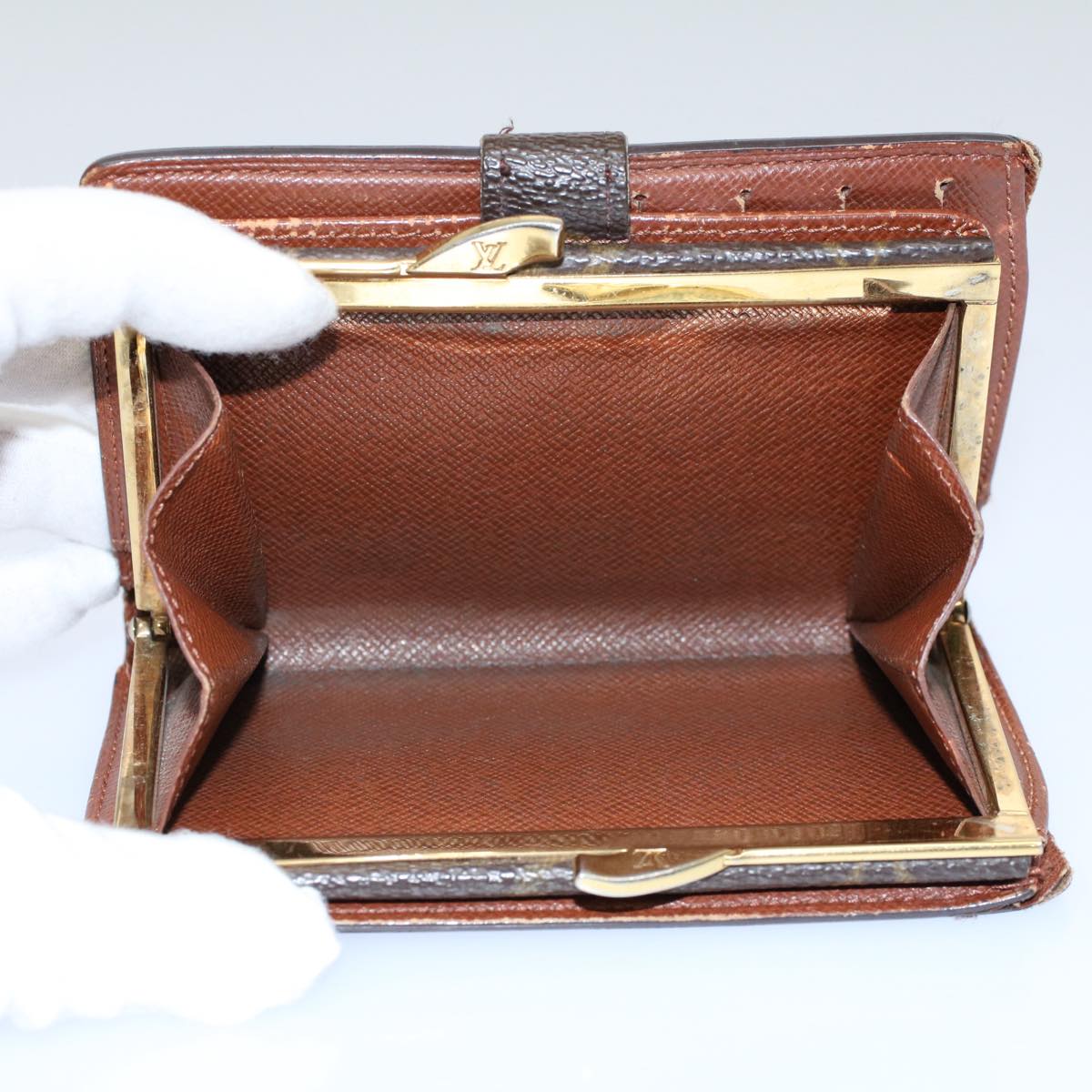 LOUIS VUITTON Monogram Porte Monnaie Billets Viennois Wallet M61663 56118
