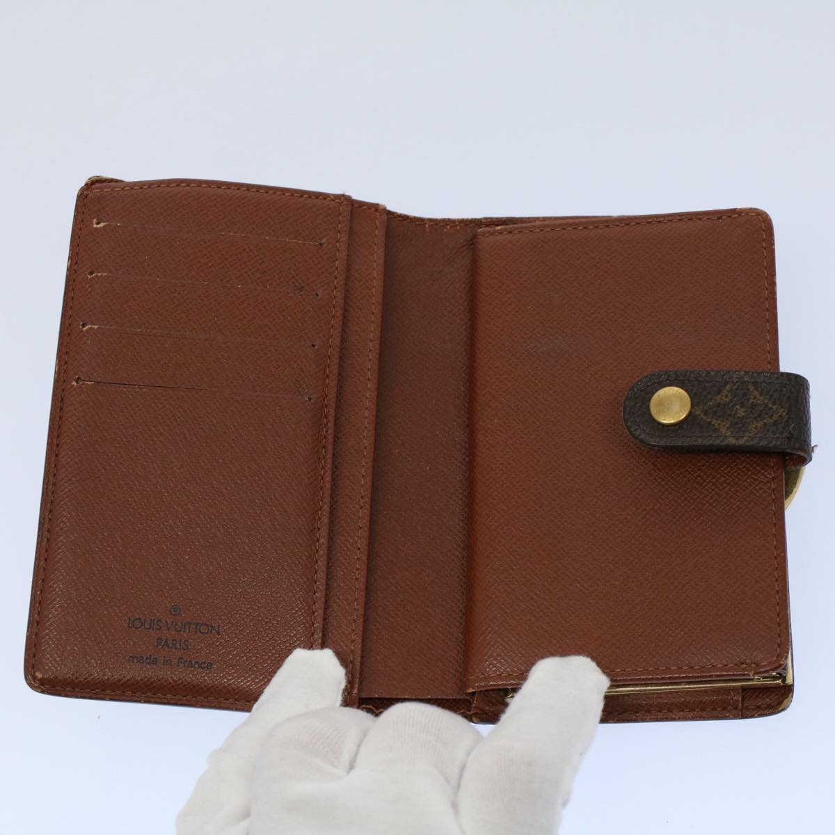 LOUIS VUITTON Monogram Porte Monnaie Billets Viennois Wallet M61663 56118