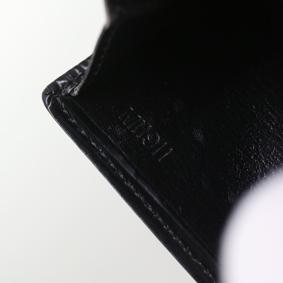 LOUIS VUITTON Epi Pochette Porte Monnaie Credit Wallet Noir M63572 LV 56119