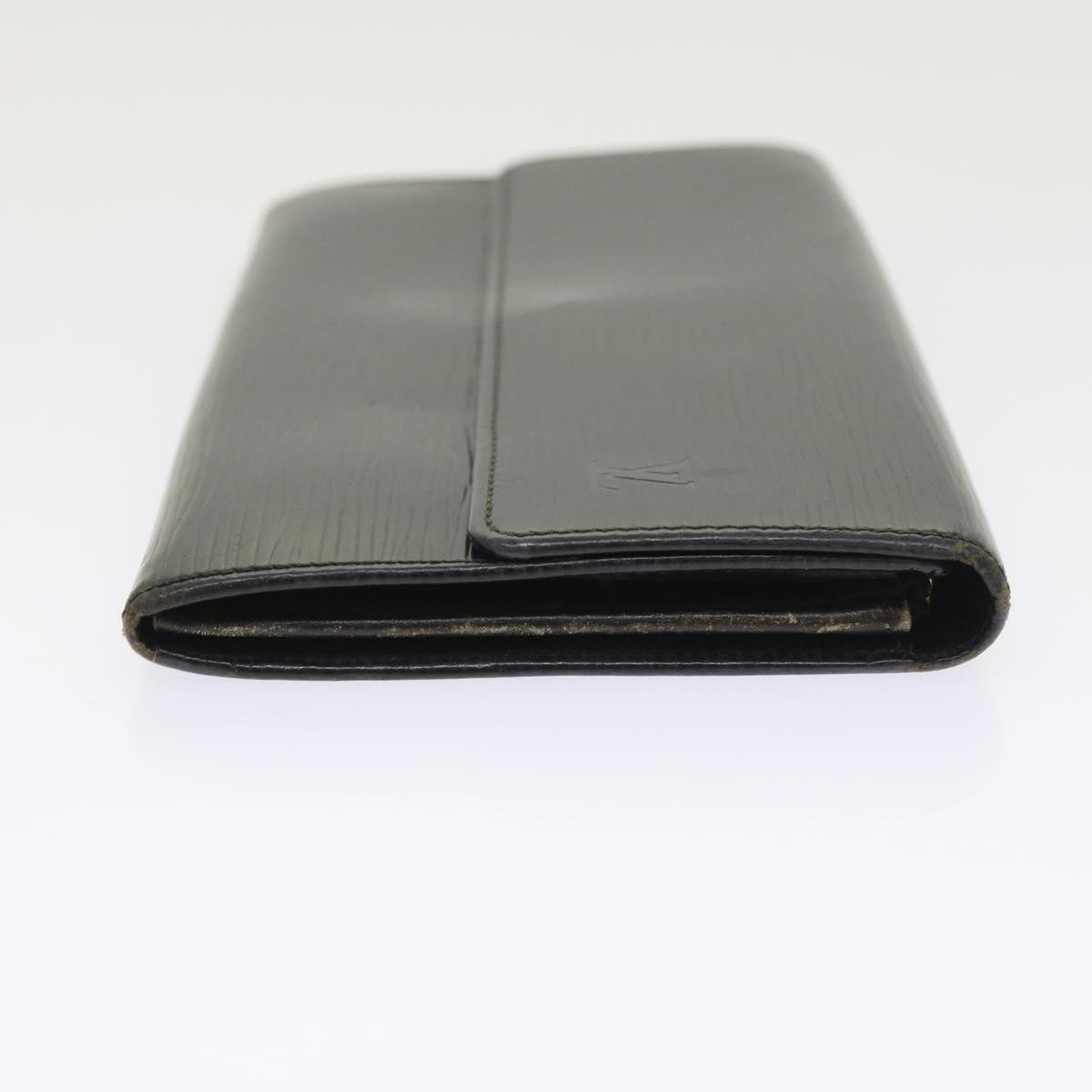 LOUIS VUITTON Epi Pochette Porte Monnaie Credit Wallet Noir M63572 LV 56119