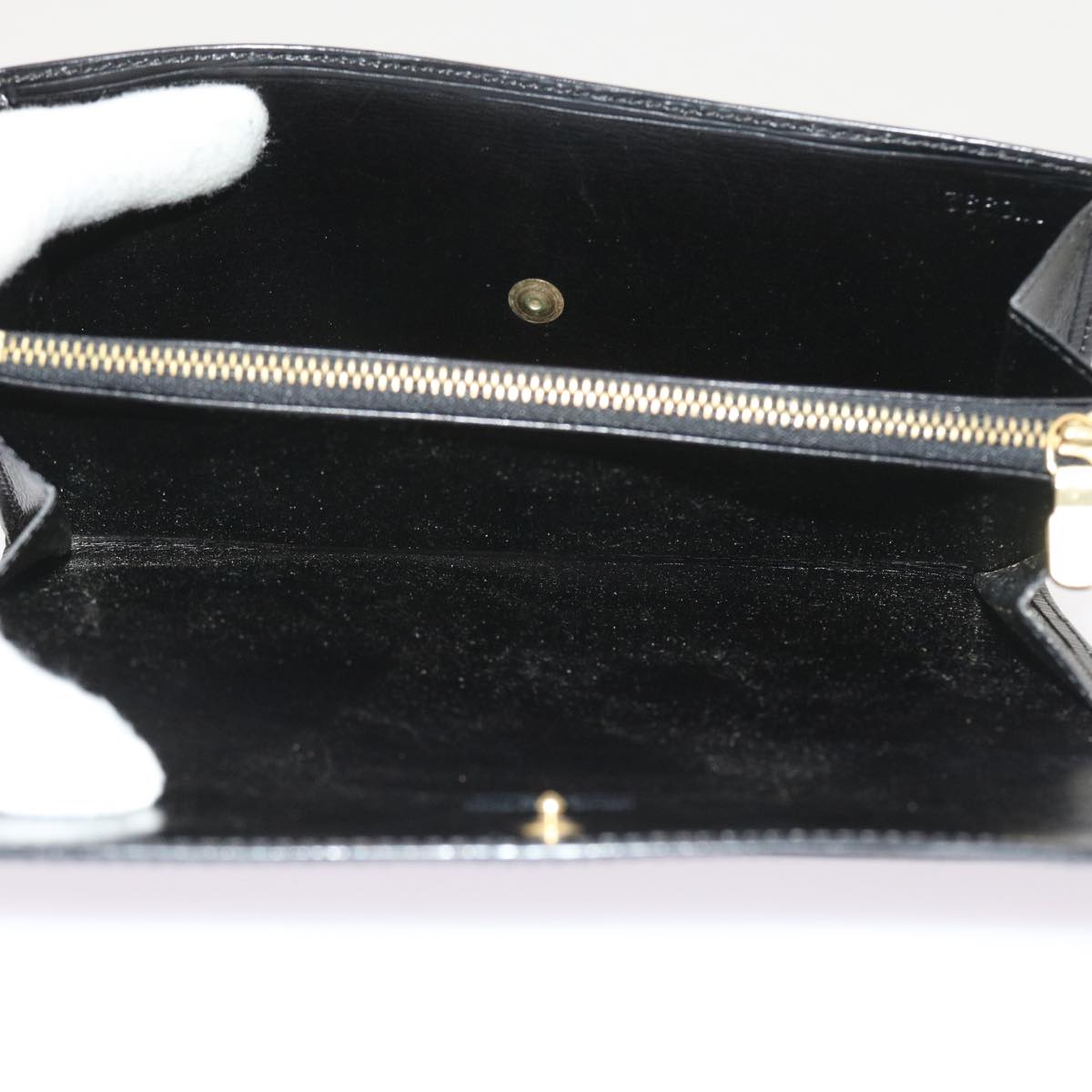 LOUIS VUITTON Epi Pochette Porte Monnaie Credit Wallet Noir M63572 LV 56120