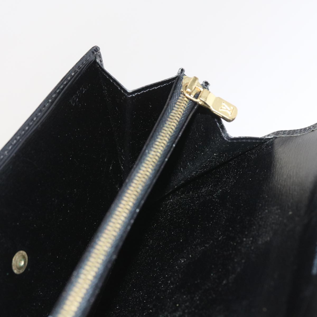 LOUIS VUITTON Epi Pochette Porte Monnaie Credit Wallet Noir M63572 LV 56120