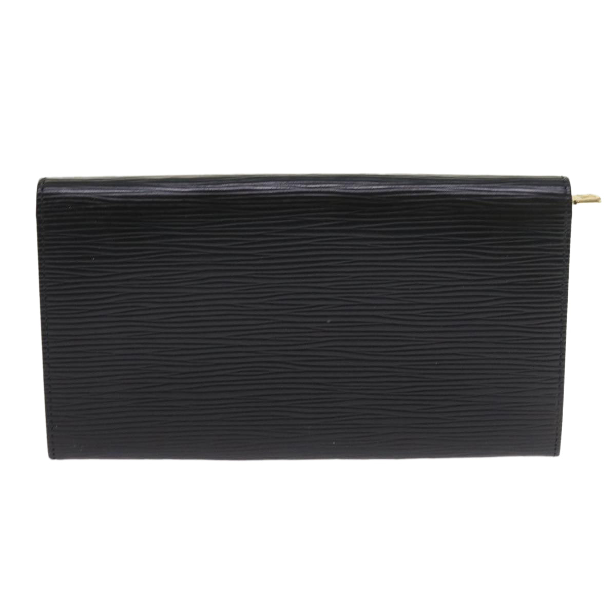LOUIS VUITTON Epi Pochette Porte Monnaie Credit Wallet Noir M63572 LV 56120