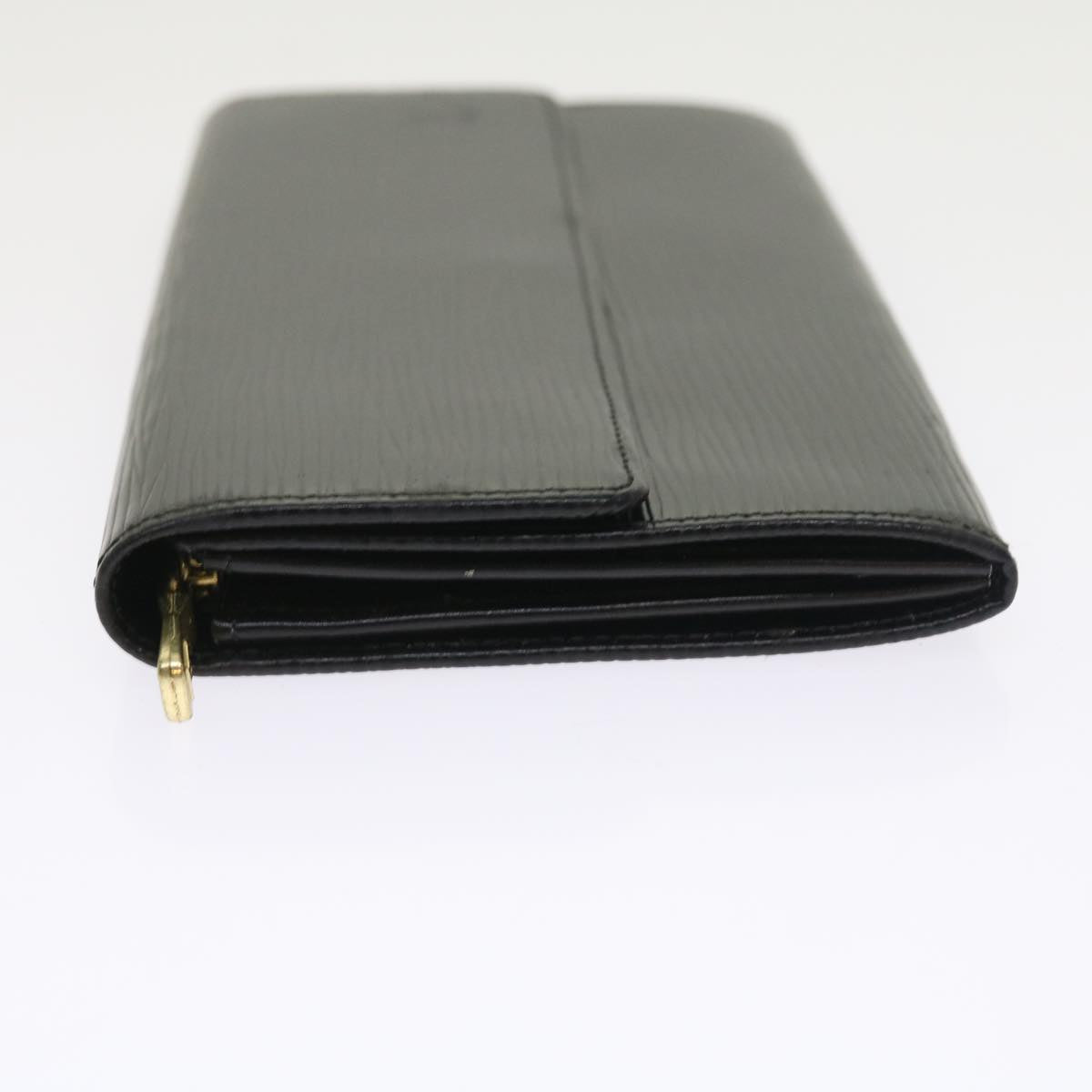 LOUIS VUITTON Epi Pochette Porte Monnaie Credit Wallet Noir M63572 LV 56120