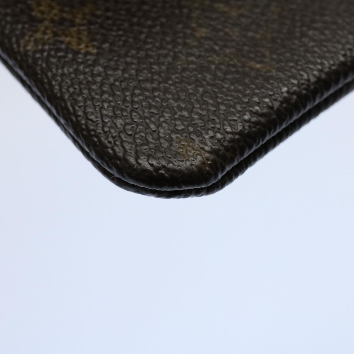 LOUIS VUITTON Monogram Pochette Cles Coin Purse M62650 LV 56123