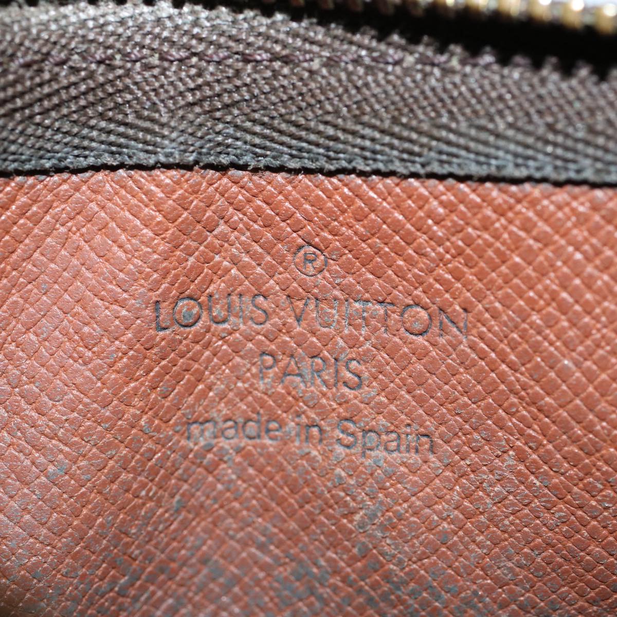 LOUIS VUITTON Monogram Pochette Cles Coin Purse M62650 LV 56123