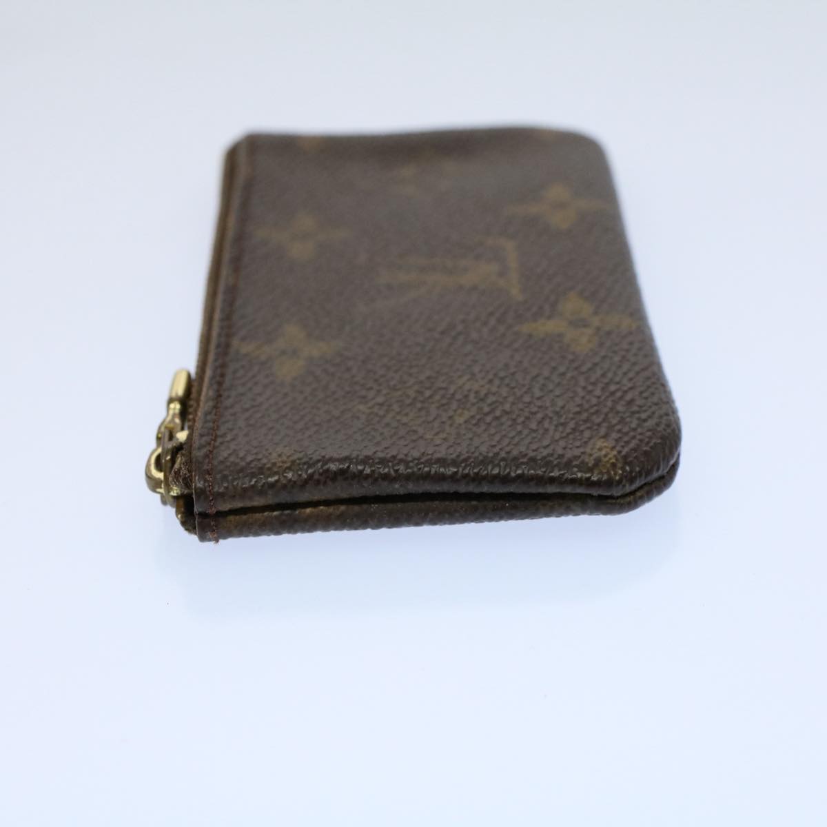 LOUIS VUITTON Monogram Pochette Cles Coin Purse M62650 LV 56123