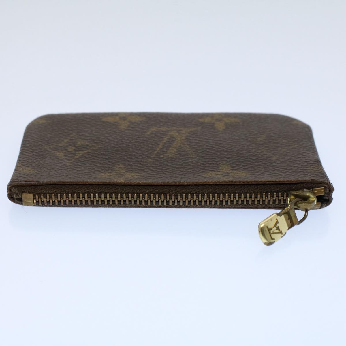 LOUIS VUITTON Monogram Pochette Cles Coin Purse M62650 LV 56123
