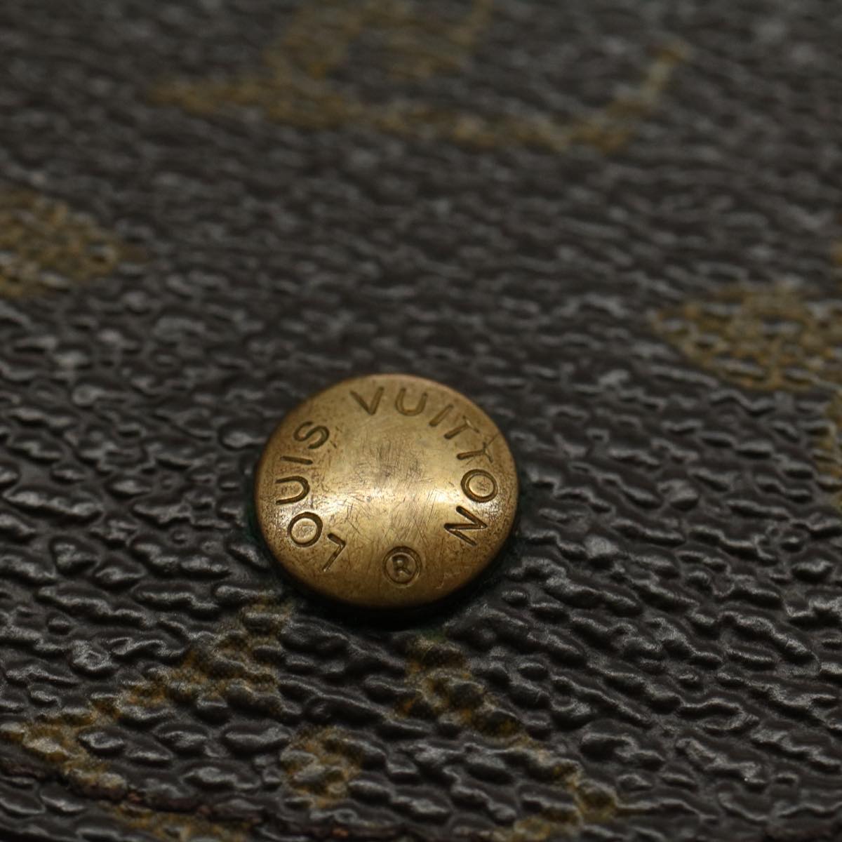 LOUIS VUITTON Monogram Porte Monnaie Guze Coin Purse M61970 LV 56124