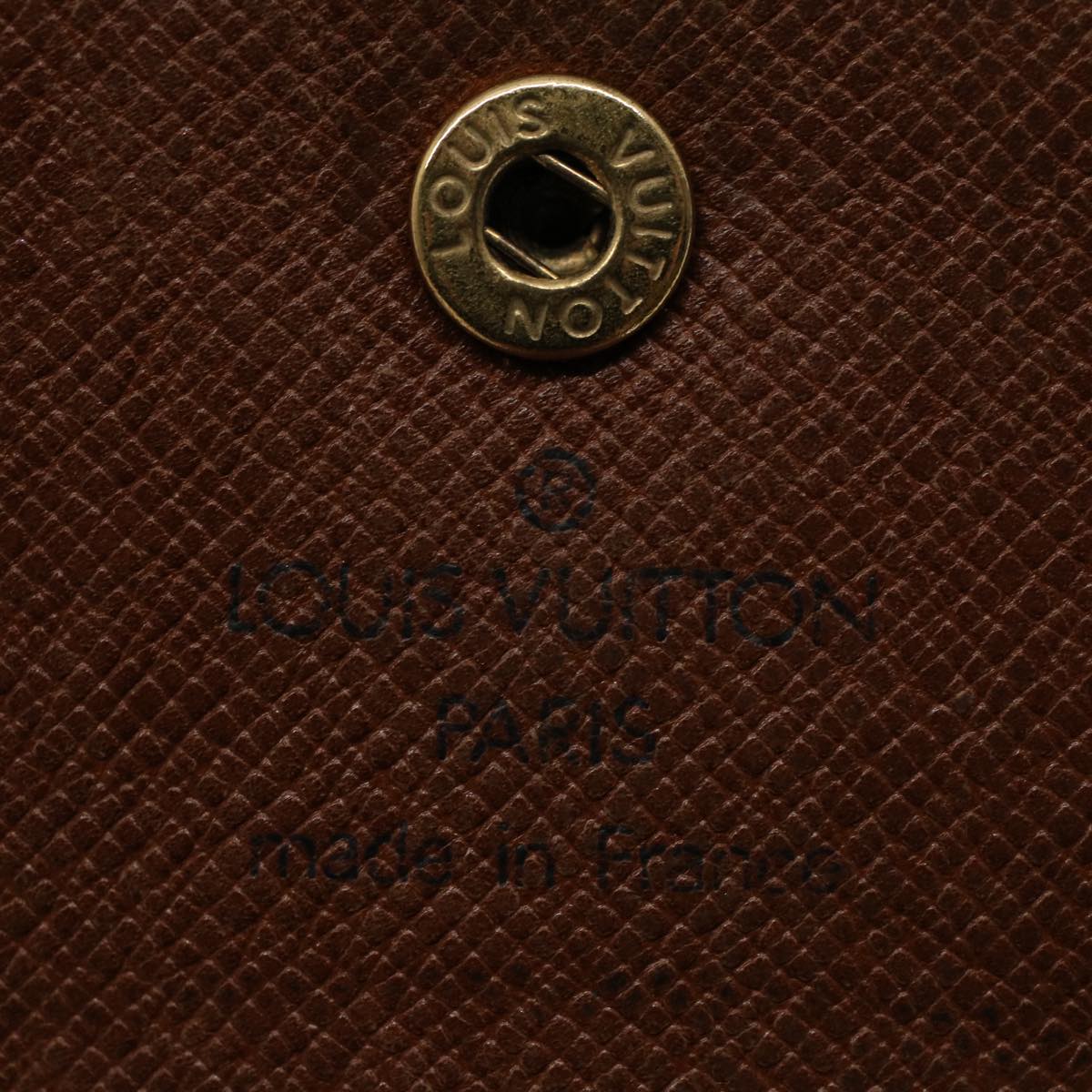 LOUIS VUITTON Monogram Porte Monnaie Guze Coin Purse M61970 LV 56124