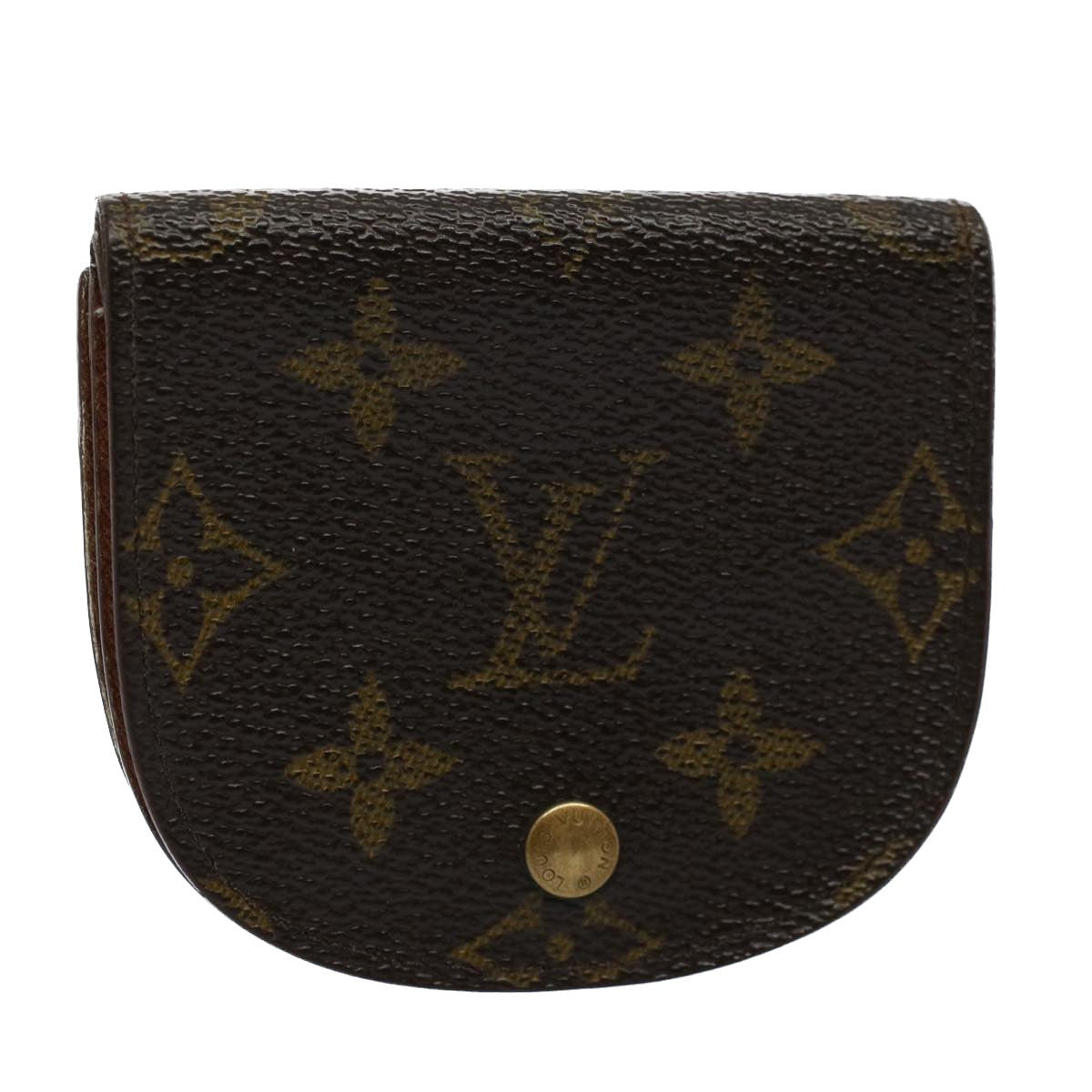 LOUIS VUITTON Monogram Porte Monnaie Guze Coin Purse M61970 LV 56124