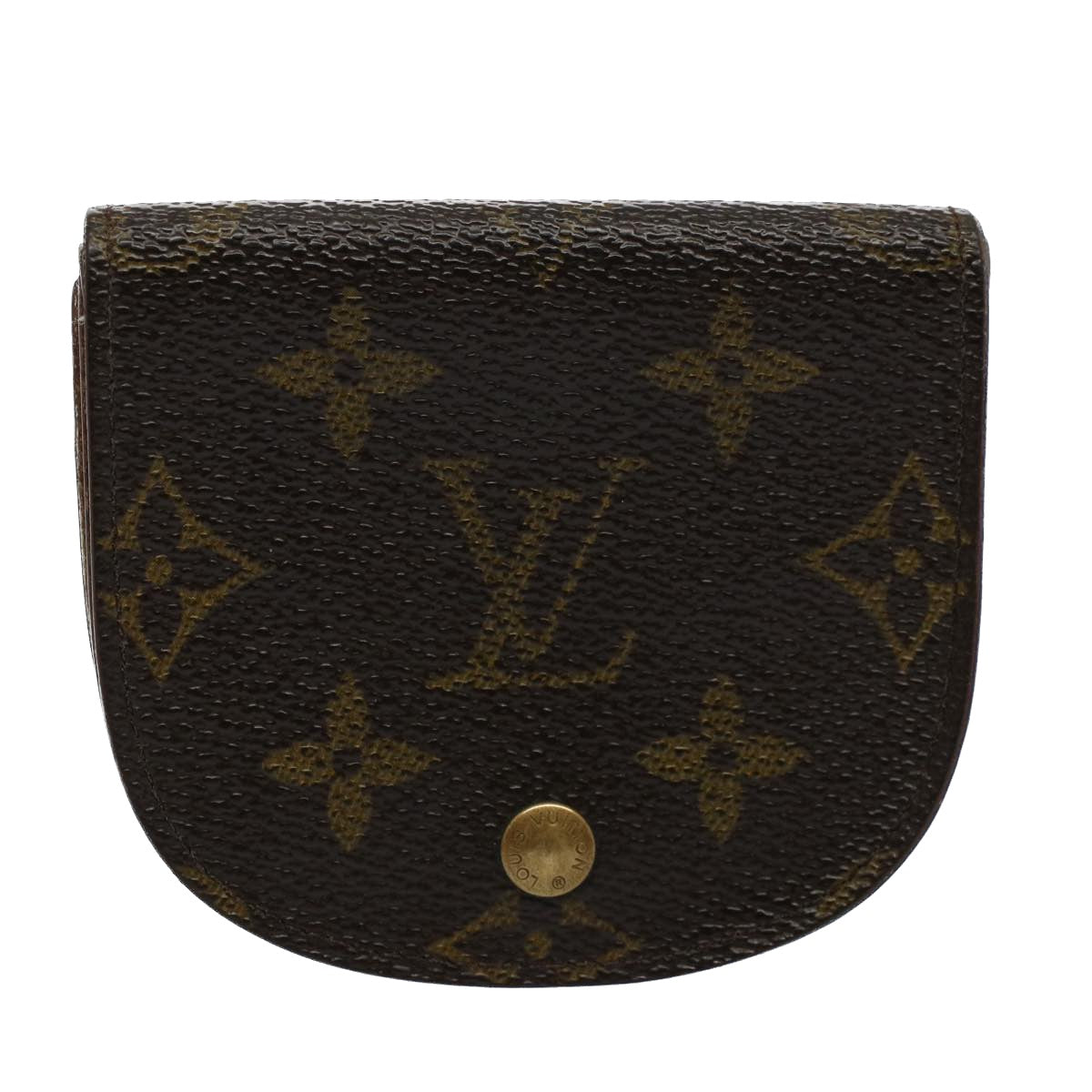LOUIS VUITTON Monogram Porte Monnaie Guze Coin Purse M61970 LV 56124