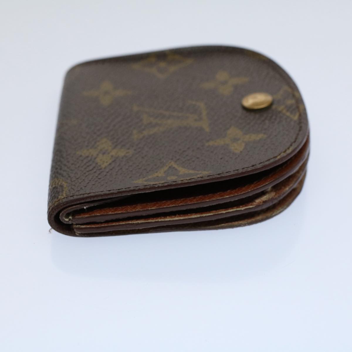 LOUIS VUITTON Monogram Porte Monnaie Guze Coin Purse M61970 LV 56124