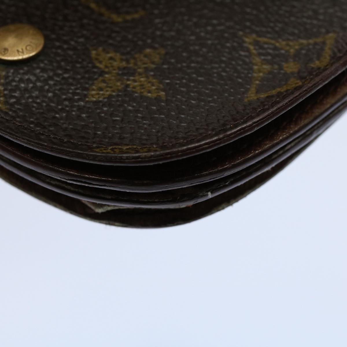 LOUIS VUITTON Monogram Porte Monnaie Guze Coin Purse M61970 LV 56124