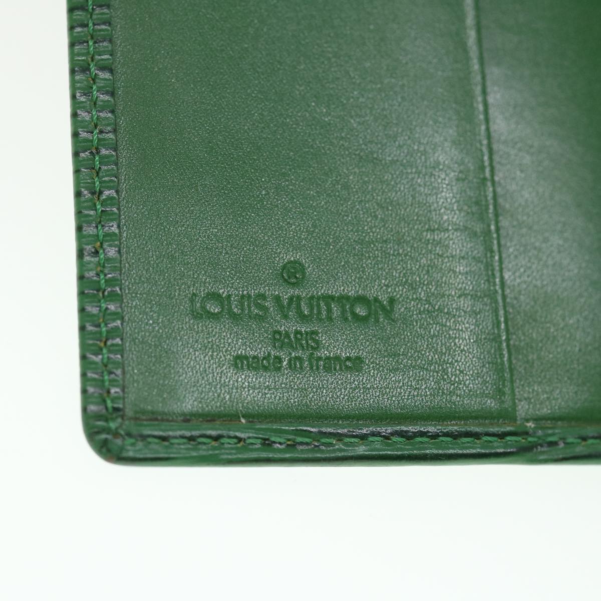 LOUIS VUITTON Epi Agenda Posh Day Planner Cover Green R20524 LV 56125