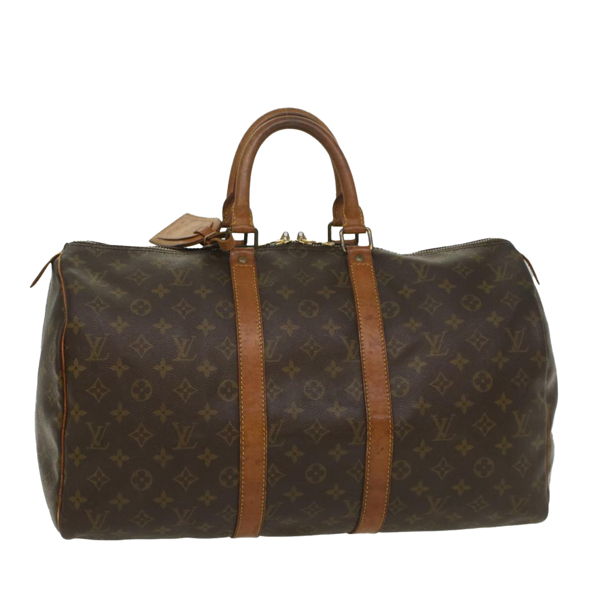 LOUIS VUITTON Monogram Keepall 45 Boston Bag M41428 LV 56134