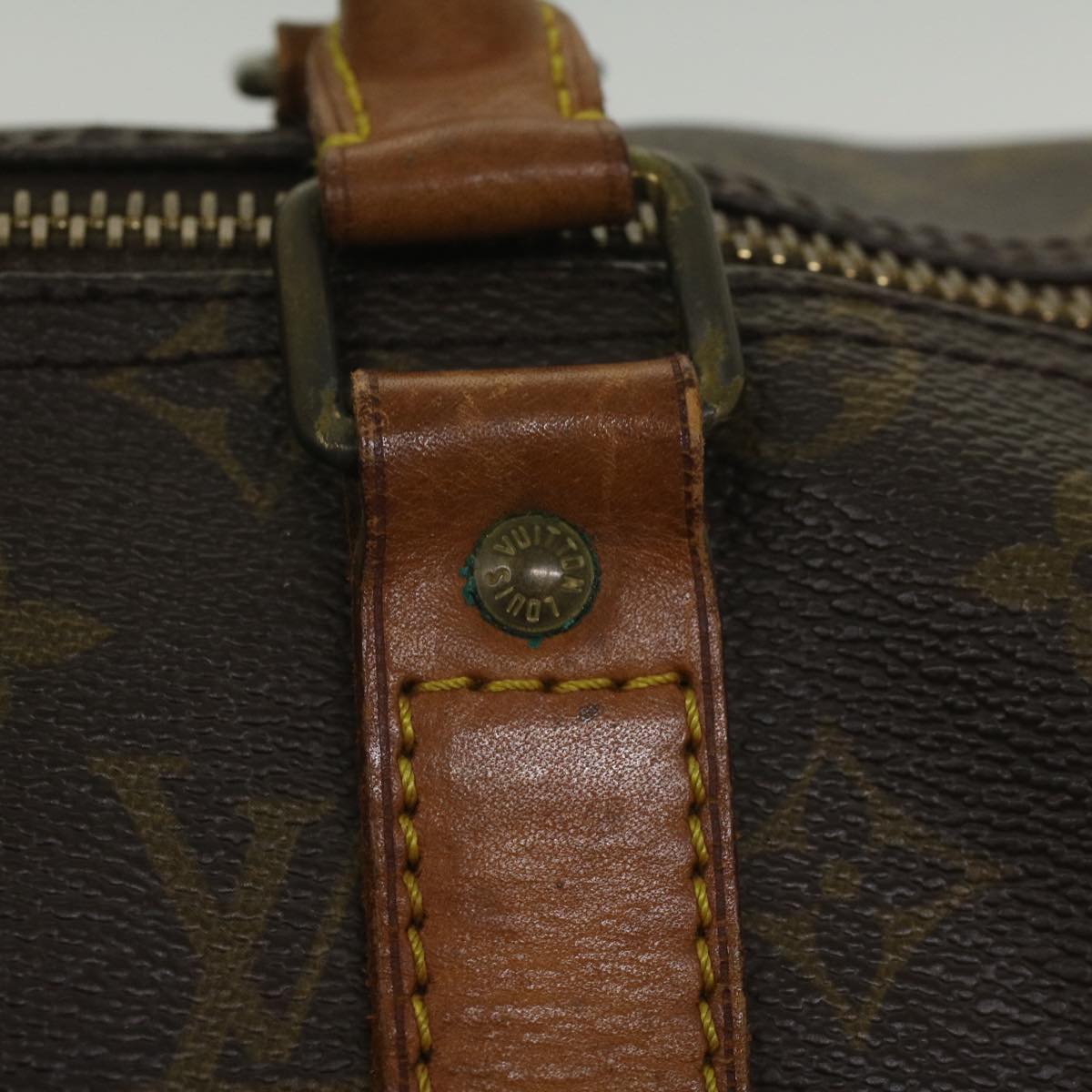LOUIS VUITTON Monogram Keepall 45 Boston Bag M41428 LV 56134
