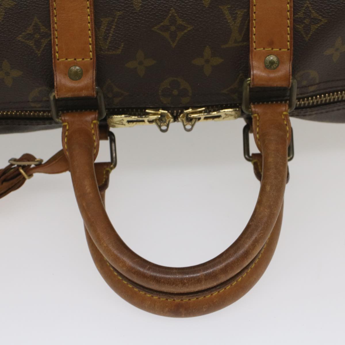LOUIS VUITTON Monogram Keepall 45 Boston Bag M41428 LV 56134