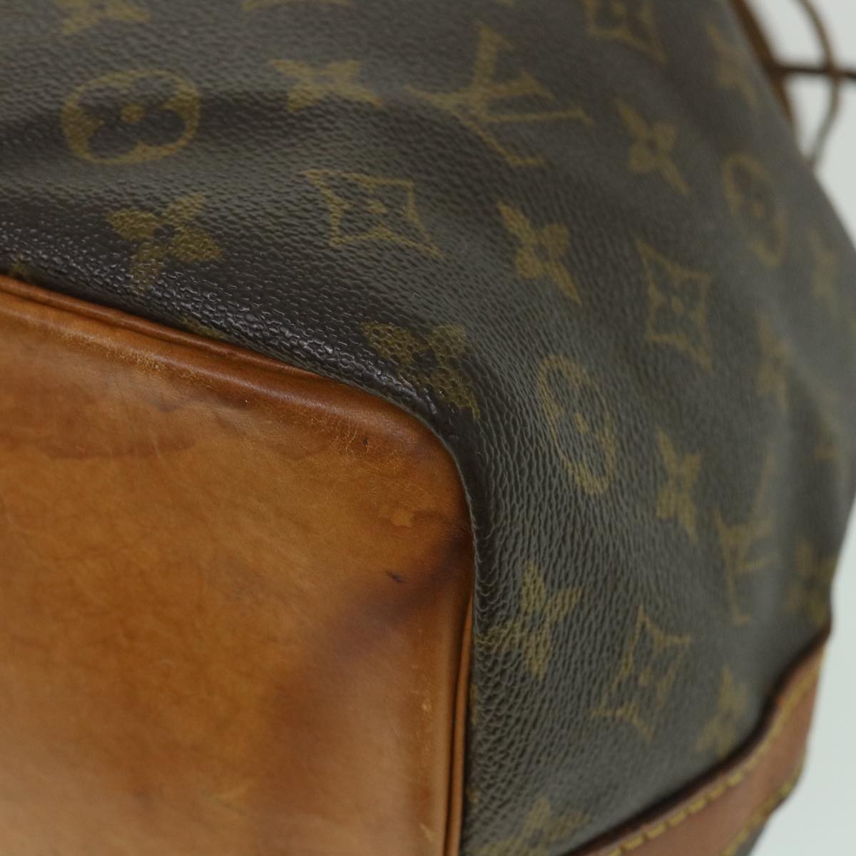 LOUIS VUITTON Monogram Petit Noe Shoulder Bag M42226 LV 56138