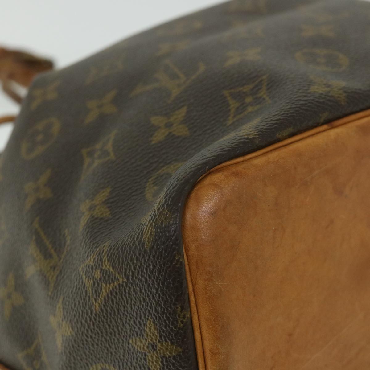 LOUIS VUITTON Monogram Petit Noe Shoulder Bag M42226 LV 56138