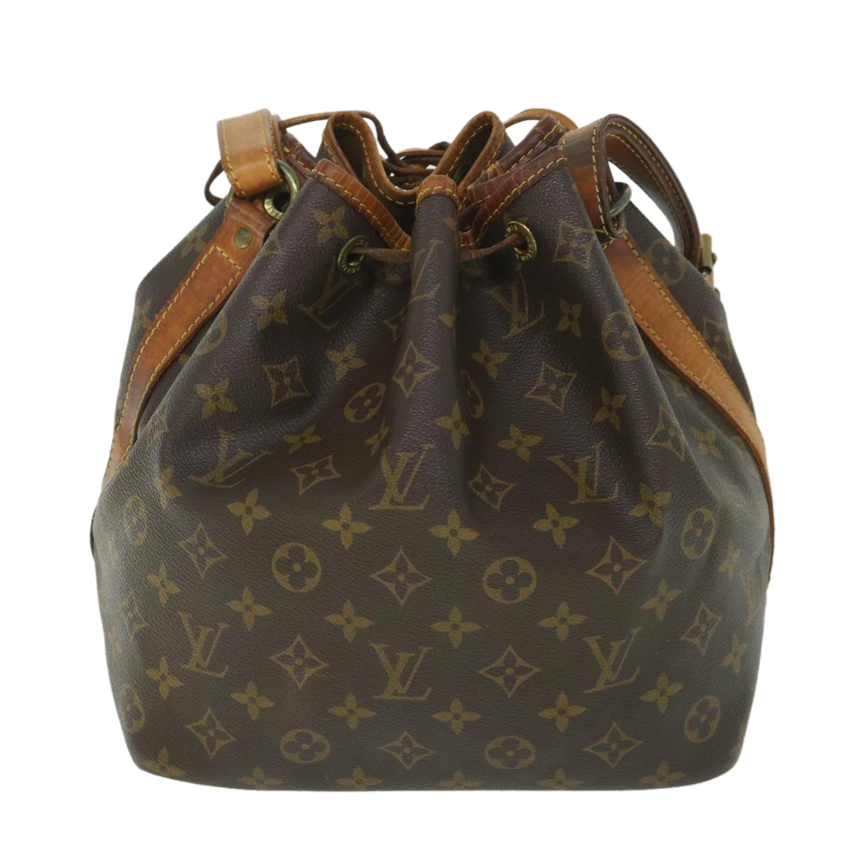 LOUIS VUITTON Monogram Petit Noe Shoulder Bag M42226 LV 56138