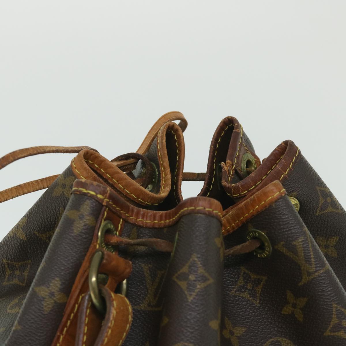 LOUIS VUITTON Monogram Petit Noe Shoulder Bag M42226 LV 56138