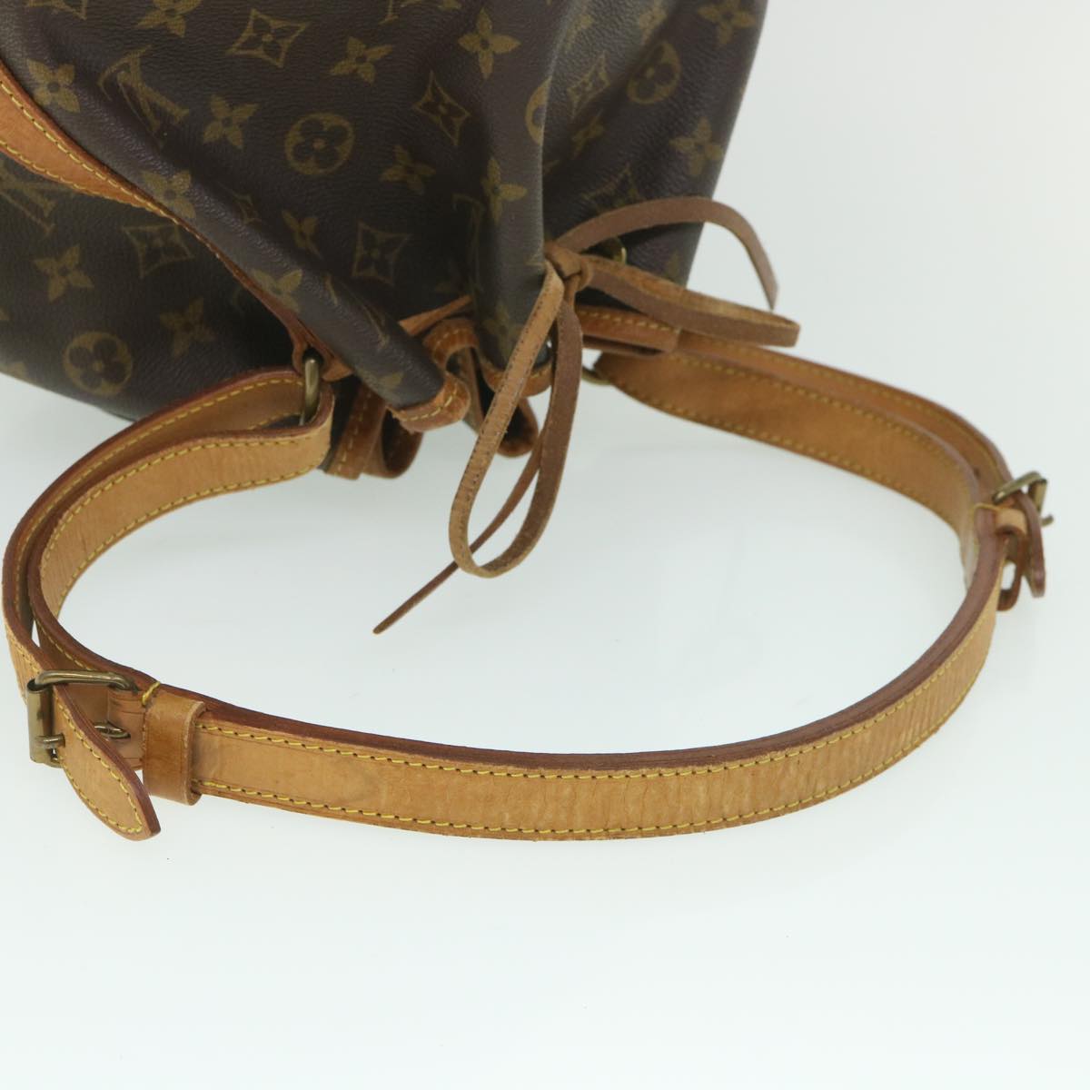 LOUIS VUITTON Monogram Petit Noe Shoulder Bag M42226 LV 56140