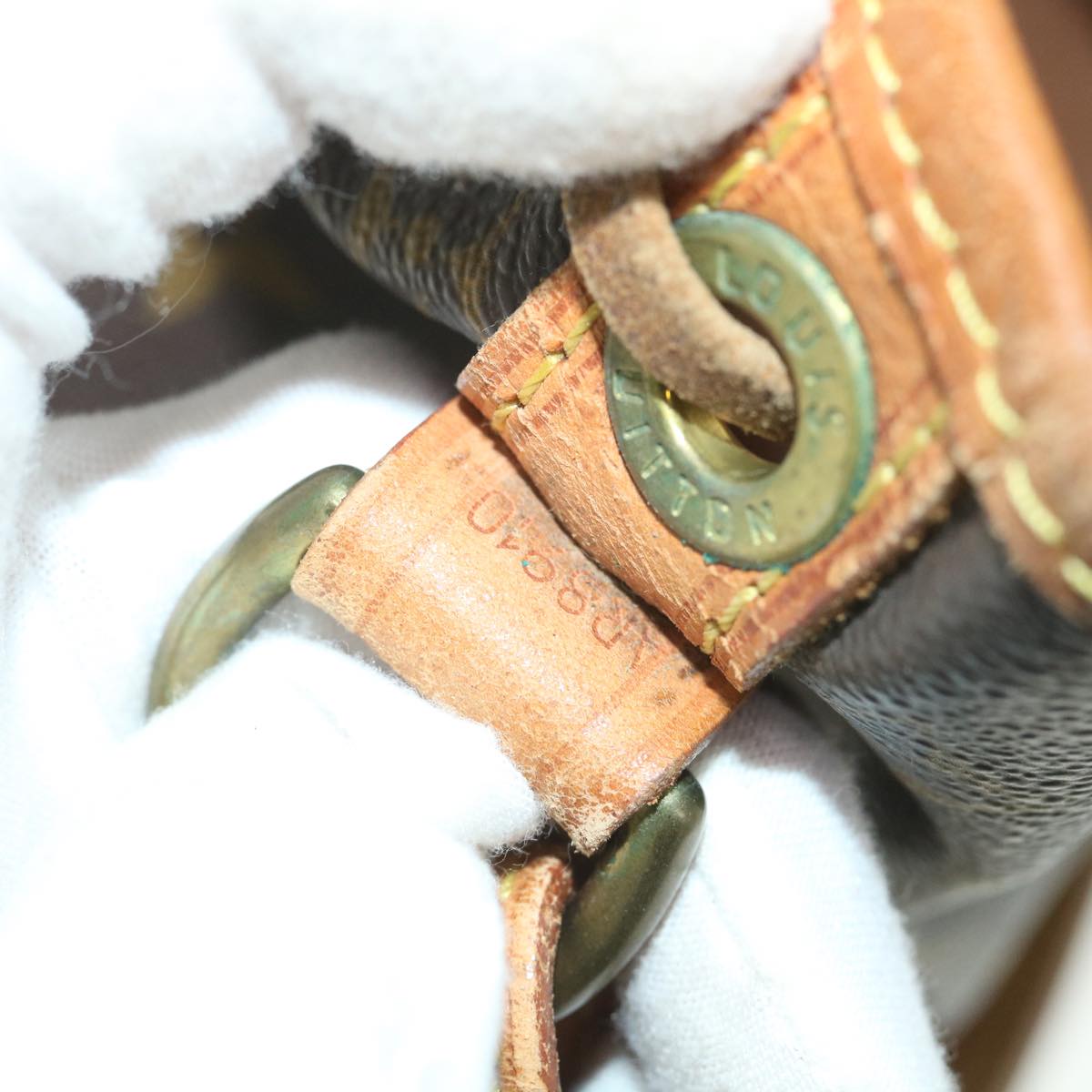LOUIS VUITTON Monogram Petit Noe Shoulder Bag M42226 LV 56140