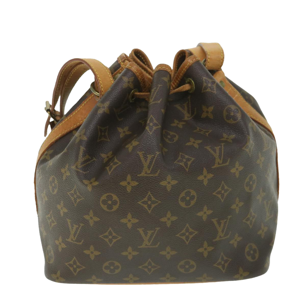 LOUIS VUITTON Monogram Petit Noe Shoulder Bag M42226 LV 56140